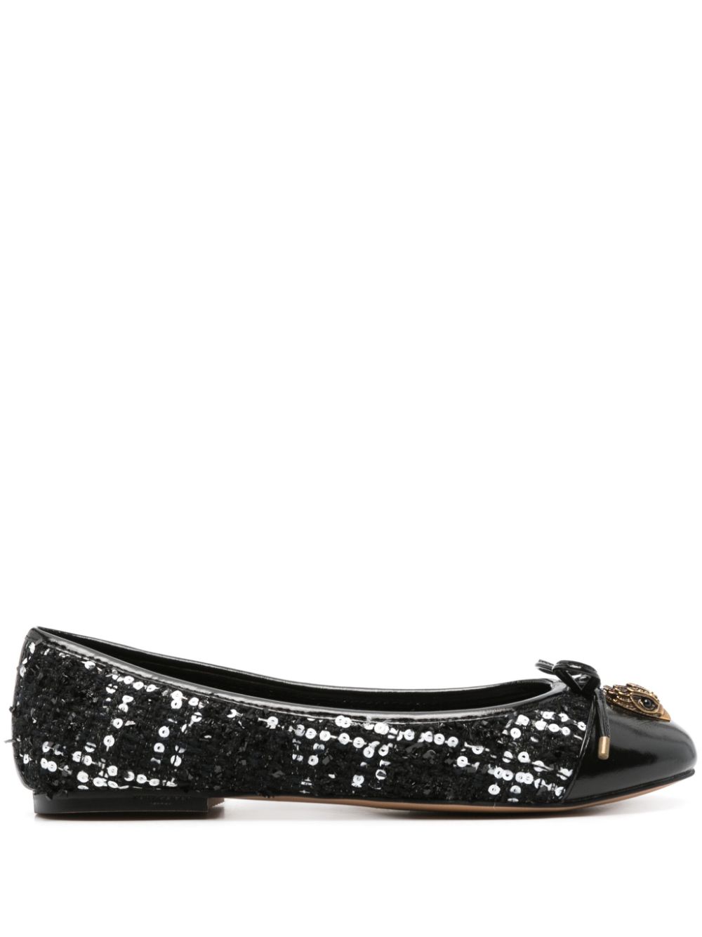 Kurt Geiger London Eagle ballerina shoes - Black von Kurt Geiger London