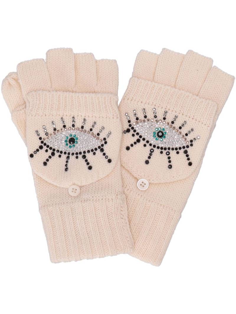 Kurt Geiger London Evil Eye gloves - Neutrals von Kurt Geiger London