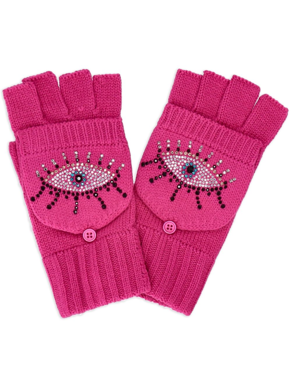 Kurt Geiger London Evil Eye gloves - Pink von Kurt Geiger London