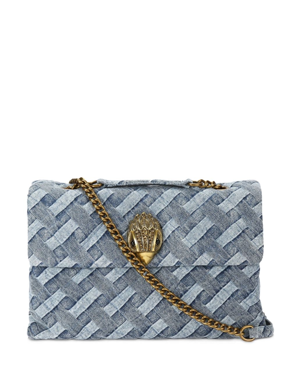 Kurt Geiger London Extra Large Kensington shoulder bag - Blue von Kurt Geiger London