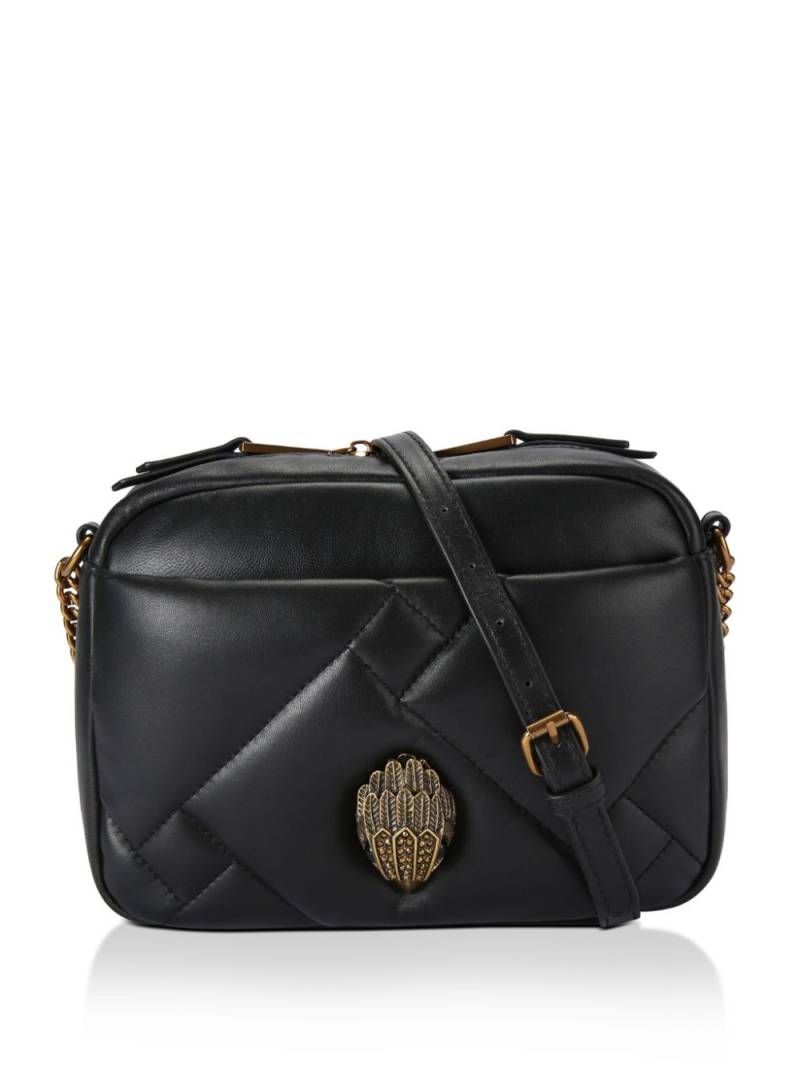 Kurt Geiger London Kensington Puff leather crossbody bag - Black von Kurt Geiger London