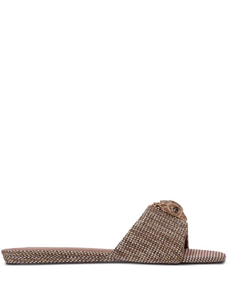 Kurt Geiger London Kensington flat sandals - Brown von Kurt Geiger London