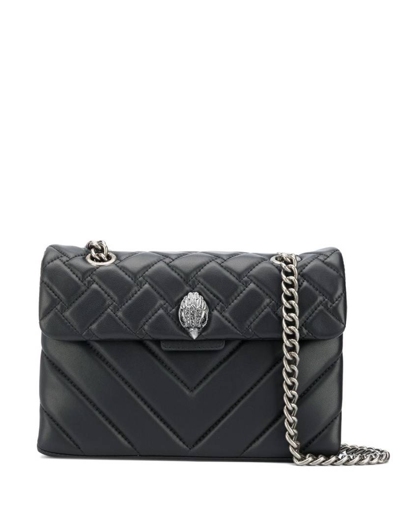 Kurt Geiger London Kensington leather quilted bag - Black von Kurt Geiger London