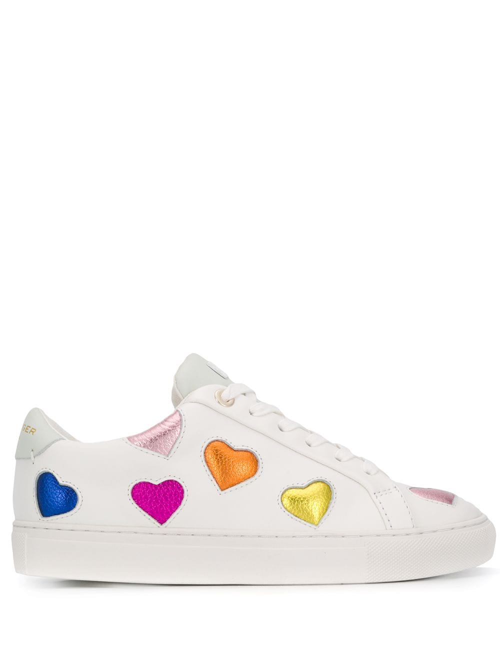 Kurt Geiger London Lane Love low top sneakers - White von Kurt Geiger London