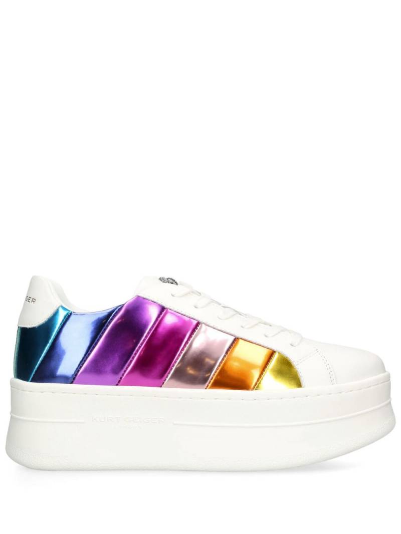 Kurt Geiger London Laney Pumped low-top platform sneakers - Multicolour von Kurt Geiger London