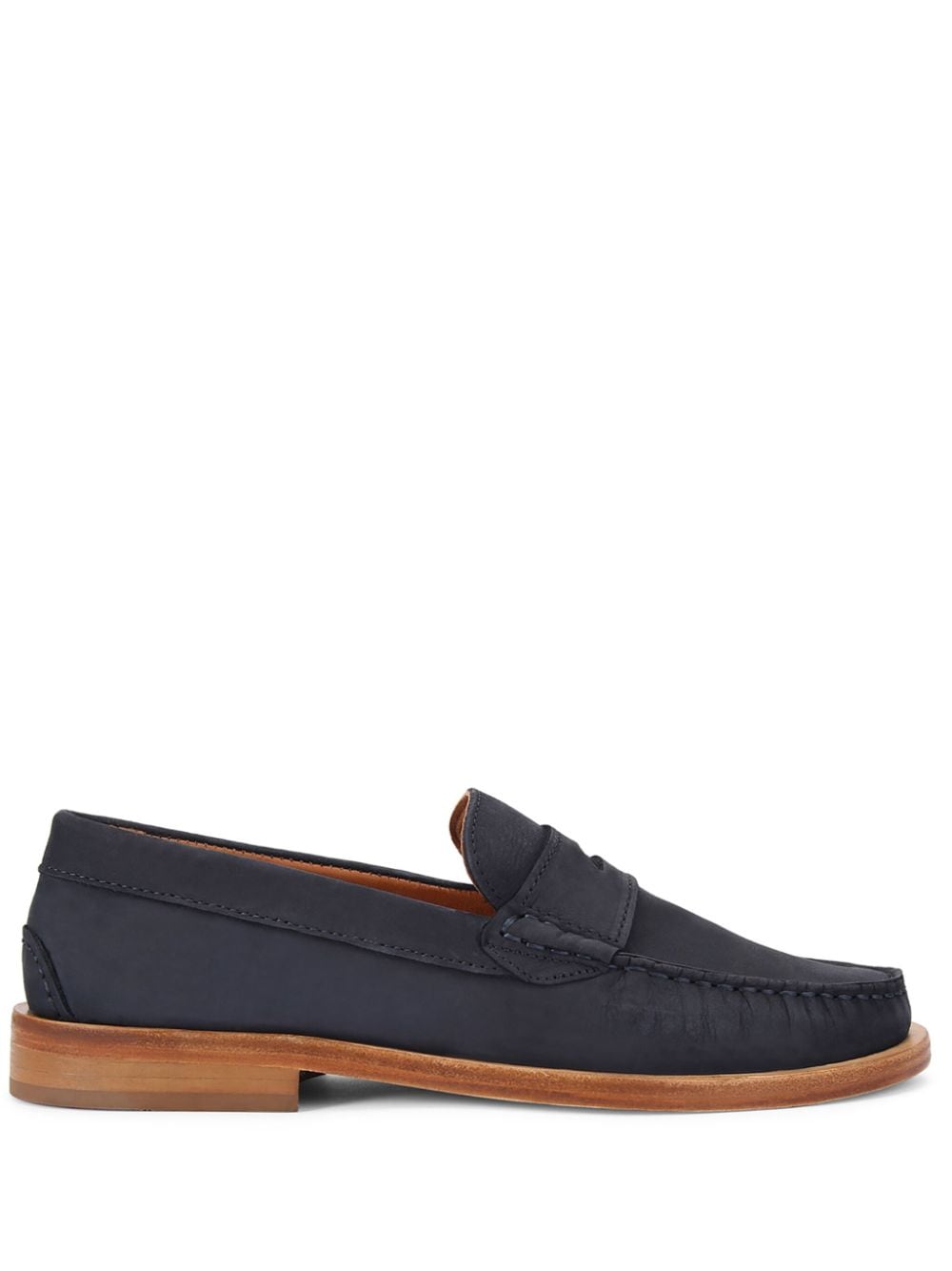 Kurt Geiger London Luis leather loafers - Blue von Kurt Geiger London