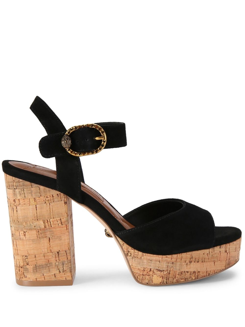 Kurt Geiger London Mayfair 105mm suede sandals - Black von Kurt Geiger London