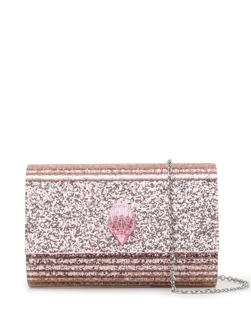 Kurt Geiger London Party Eagle clutch bag - Pink von Kurt Geiger London