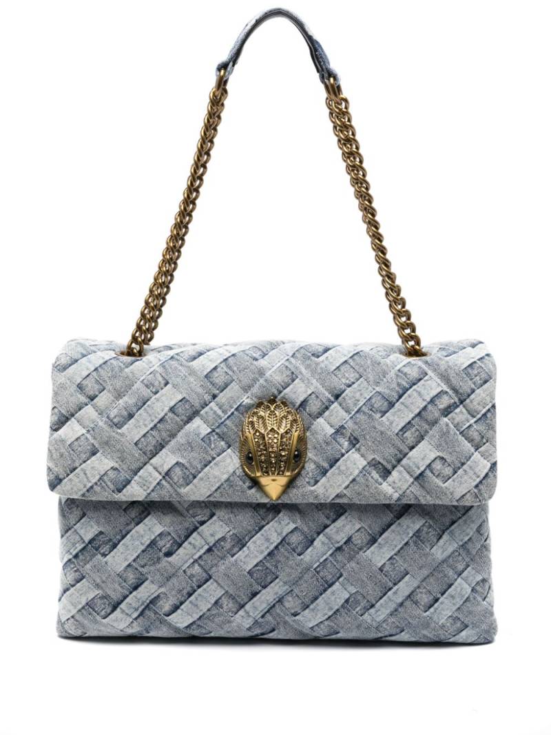 Kurt Geiger London large Kensington denim bag - Blue von Kurt Geiger London