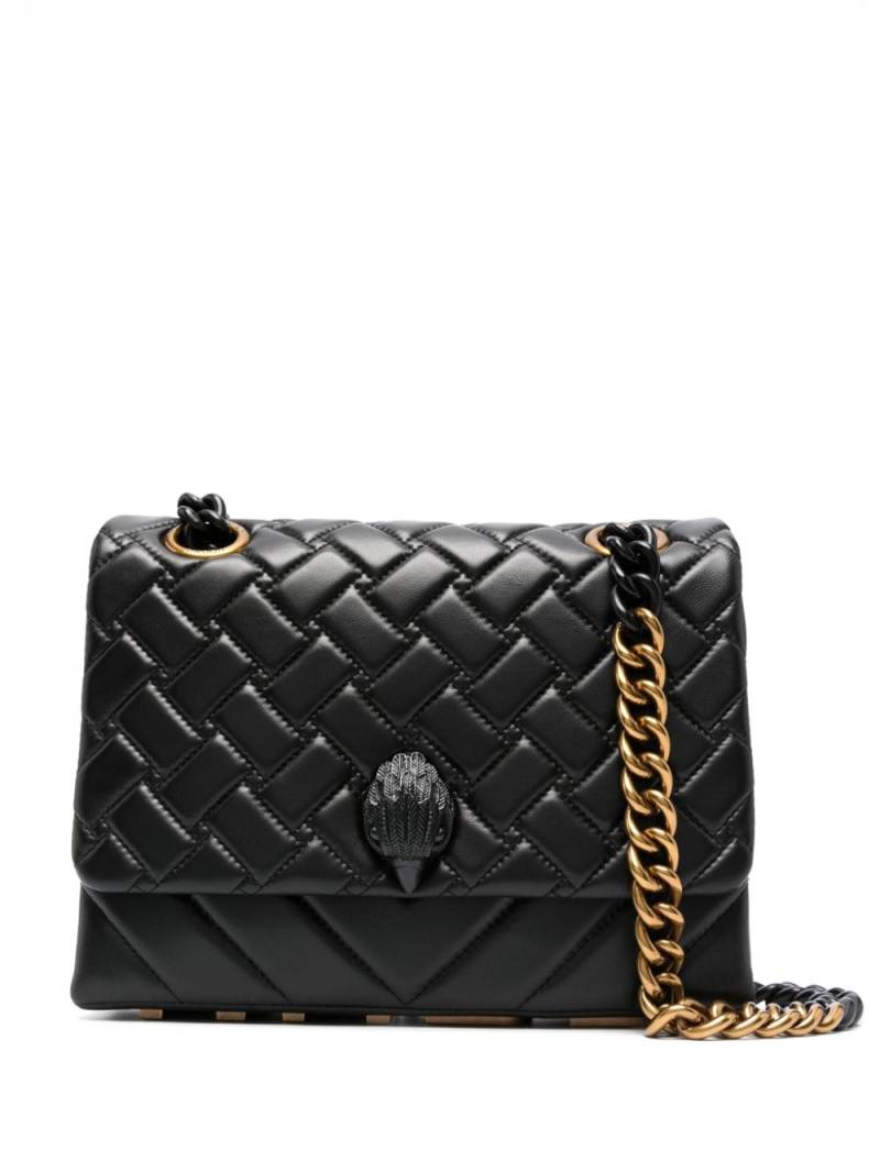 Kurt Geiger London large Kensington quilted shoulder bag - Black von Kurt Geiger London