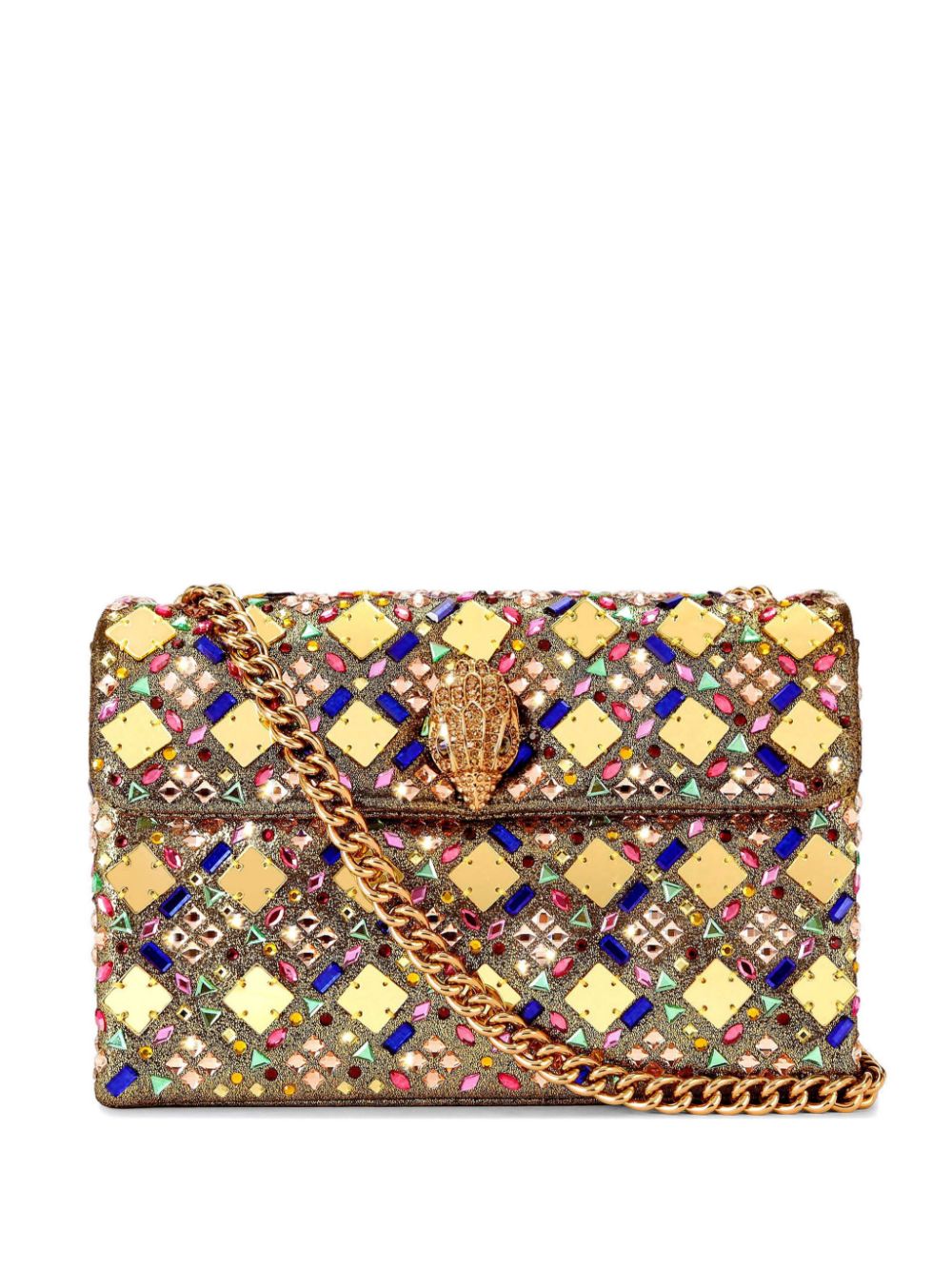 Kurt Geiger London medium Kensington cross body bag - Gold von Kurt Geiger London