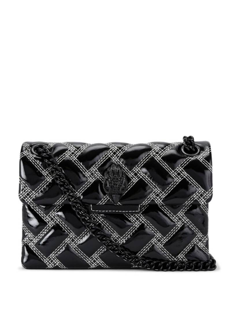 Kurt Geiger London mini Drench Kensington shoulder bag - Black von Kurt Geiger London