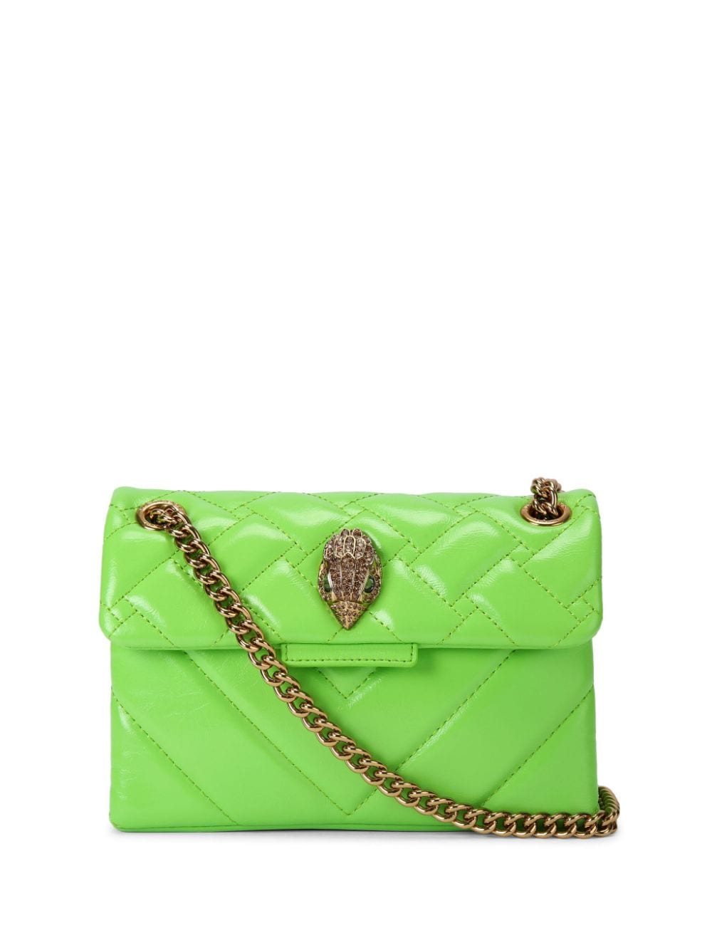 Kurt Geiger London mini Kesington padded shoulder bag - Green von Kurt Geiger London