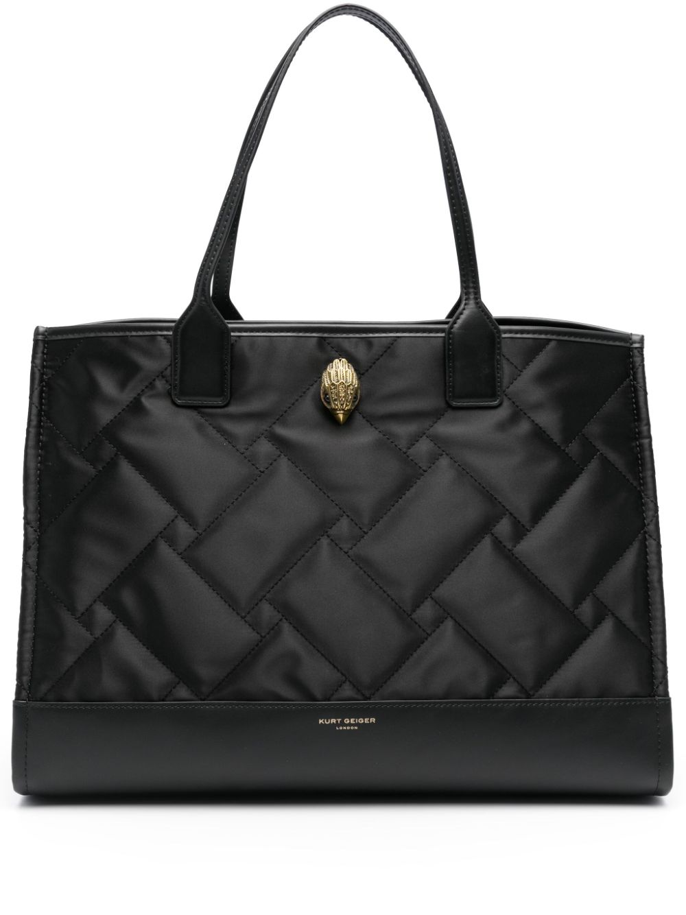 Kurt Geiger London quilted tote bag - Black von Kurt Geiger London