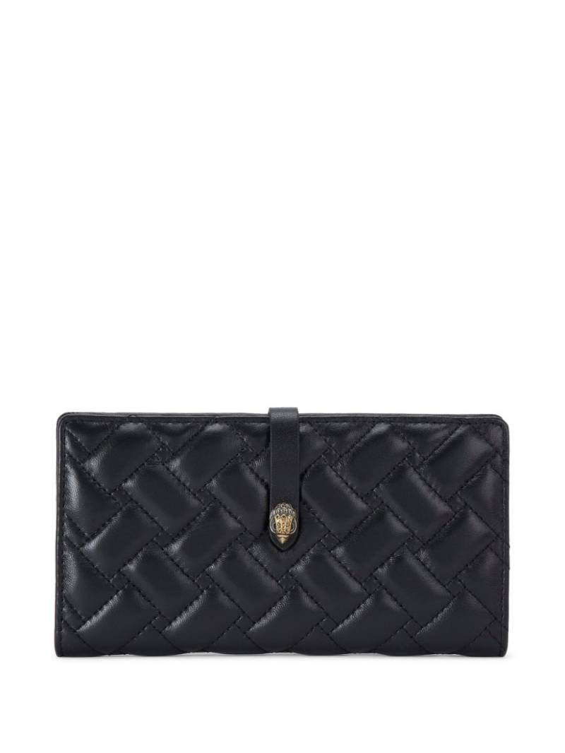 Kurt Geiger London quilted wallet - Black von Kurt Geiger London