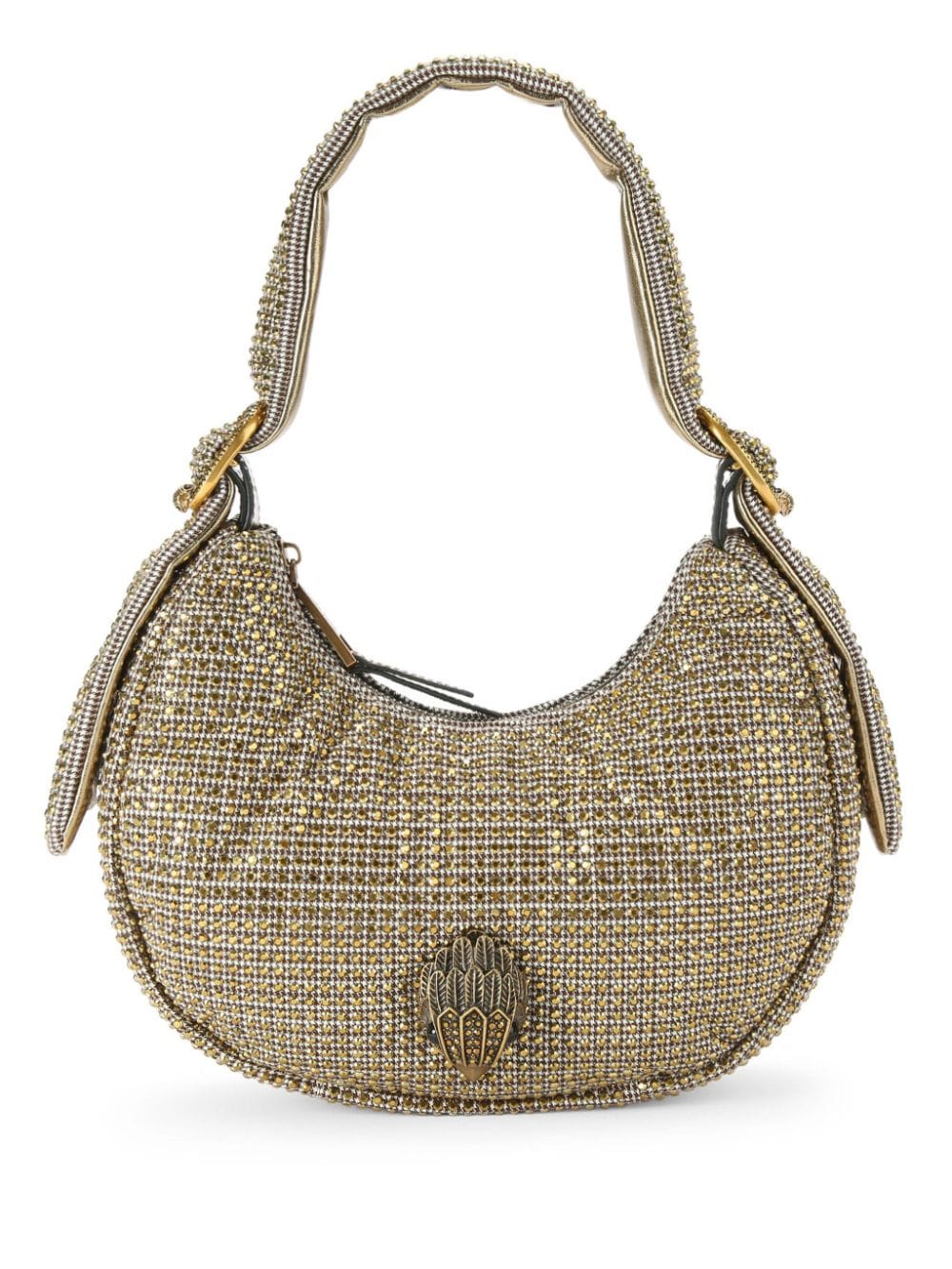 Kurt Geiger London small Kensington Puff houndstooth shoulder bag - Neutrals von Kurt Geiger London