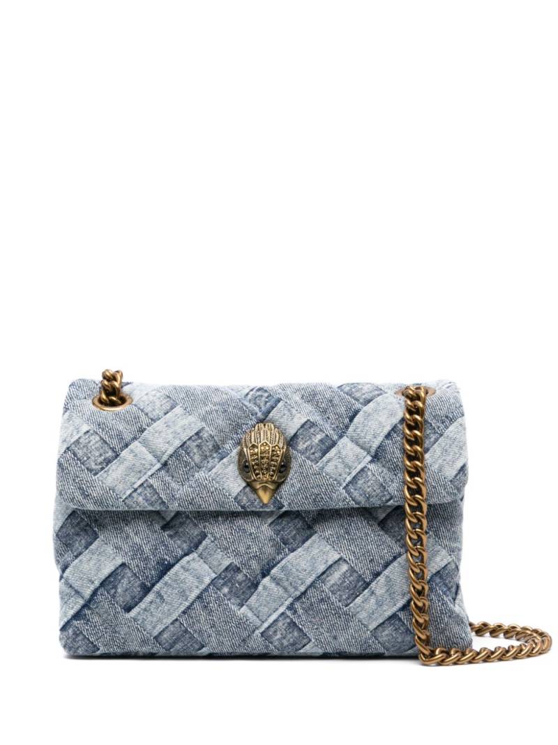 Kurt Geiger London small Kensington denim bag - Blue von Kurt Geiger London