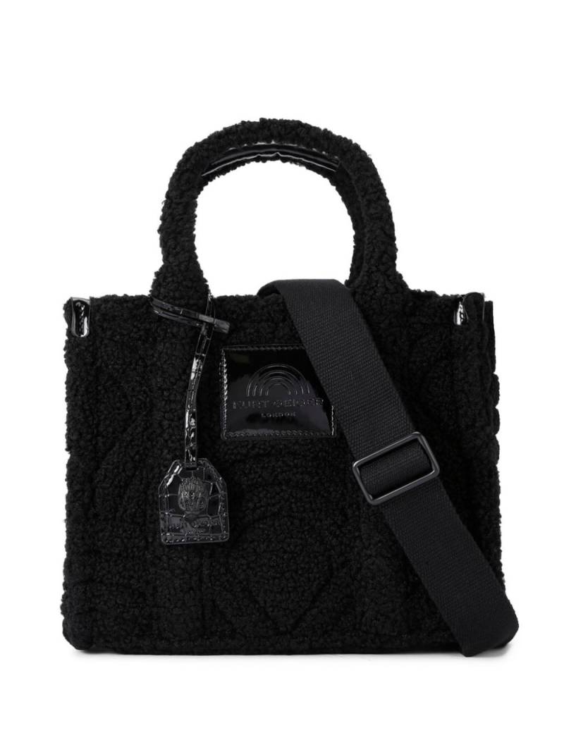 Kurt Geiger London small Teddy Southbank tote bag - Black von Kurt Geiger London