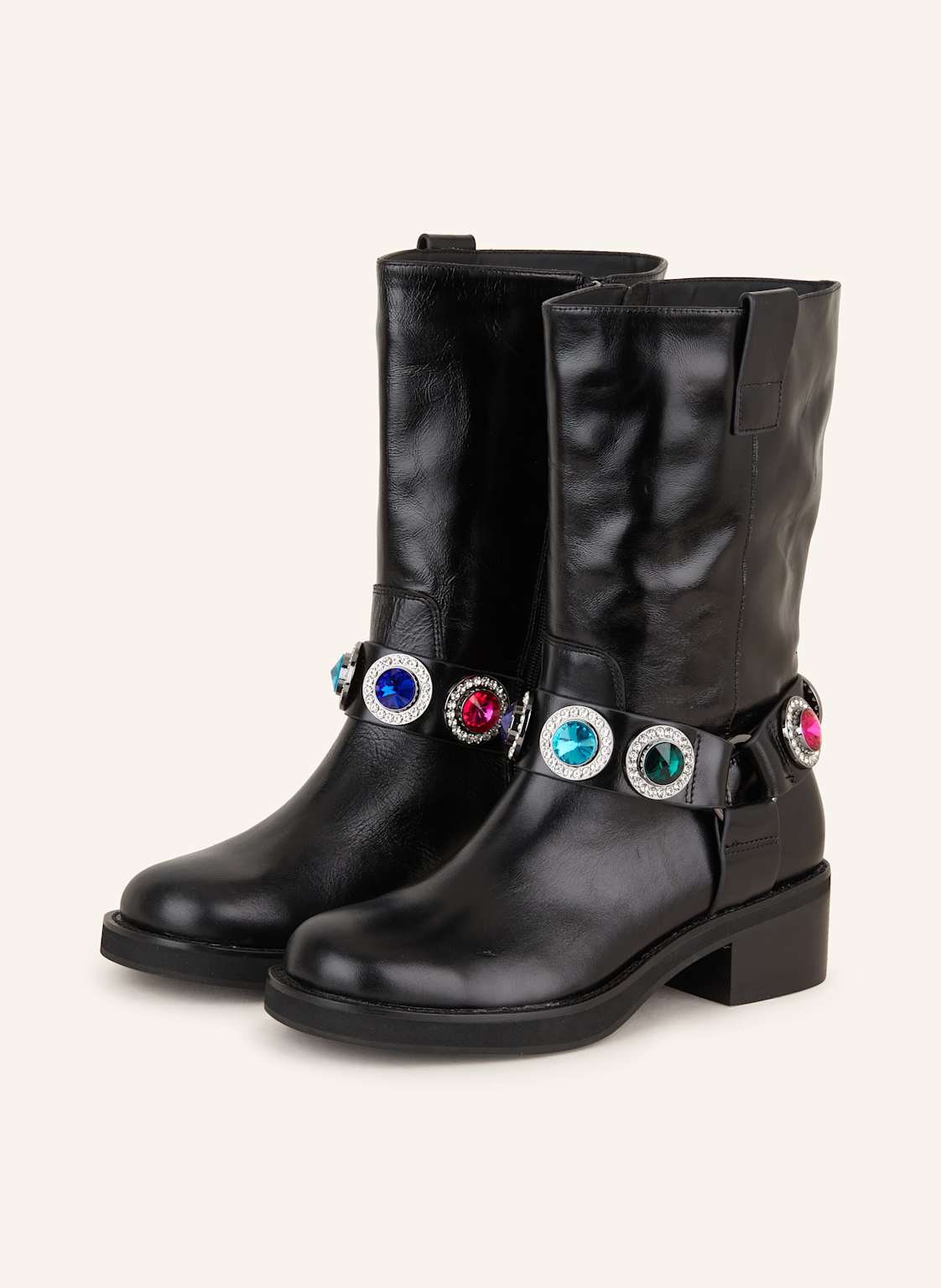 Kurt Geiger Biker Boots Octavia schwarz von Kurt Geiger