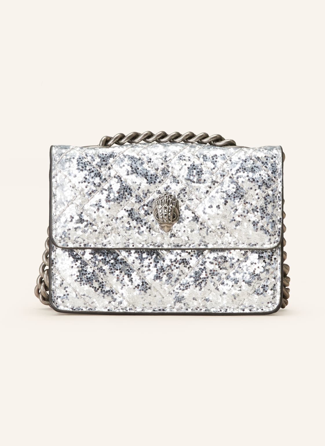 Kurt Geiger Micro Bag silber von Kurt Geiger