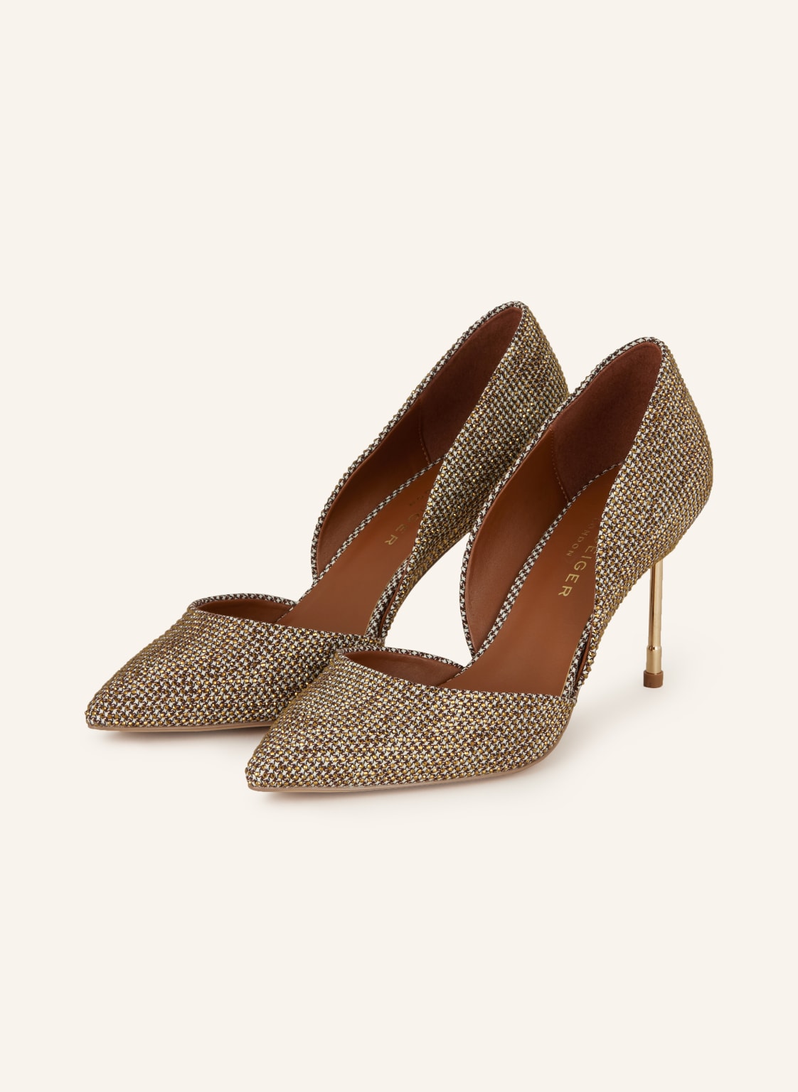 Kurt Geiger Pumps Bond 90 Mit Schmucksteinen beige von Kurt Geiger