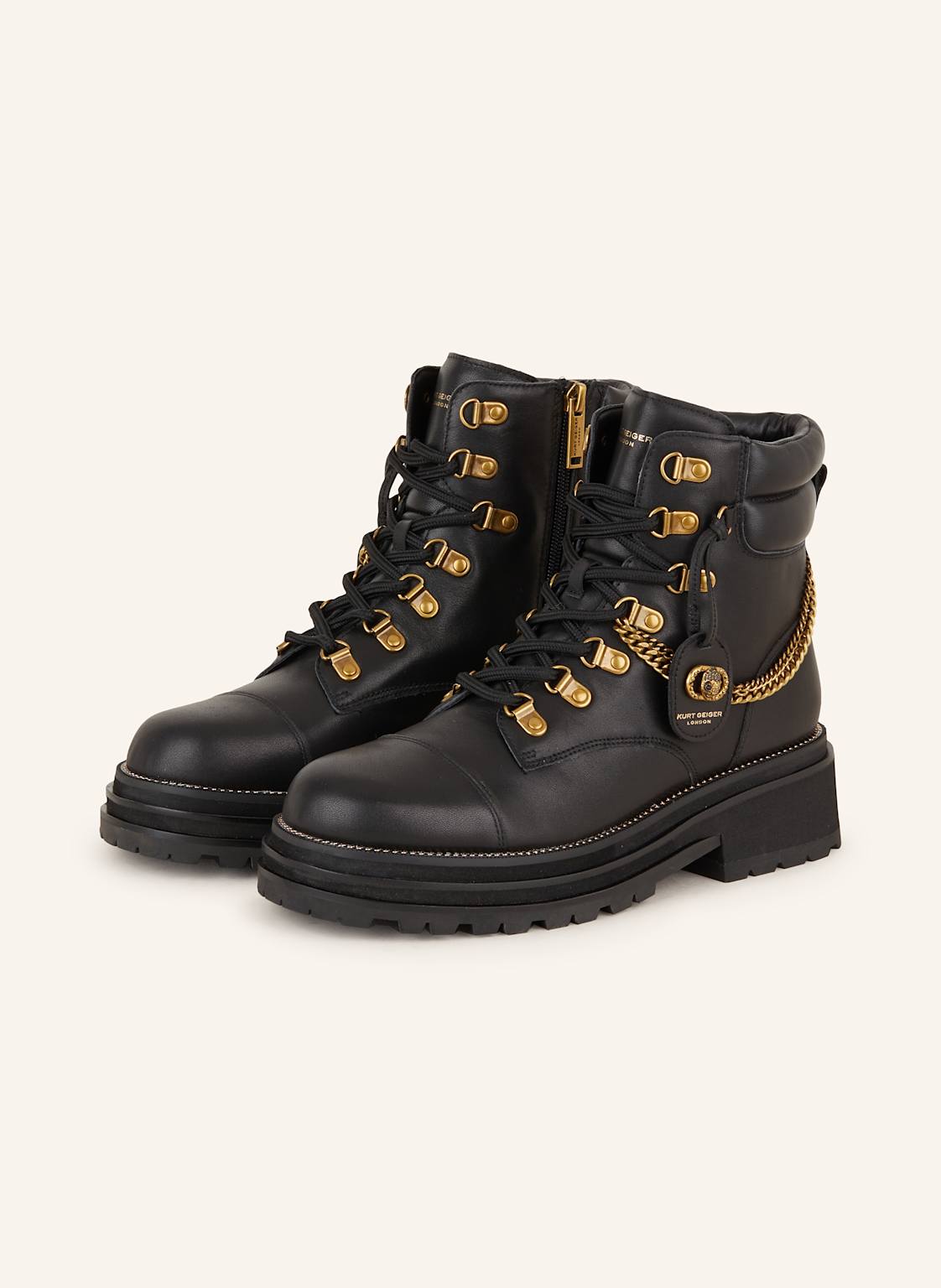 Kurt Geiger Schnürboots schwarz Kurt Geiger Schnürboots schwarz von Kurt Geiger