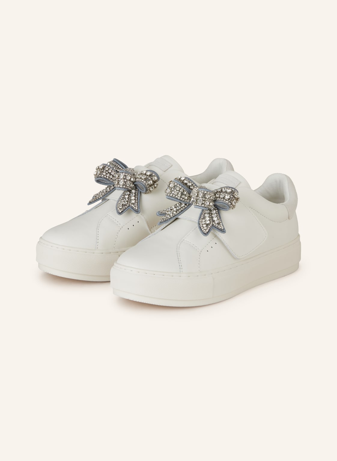 Kurt Geiger Sneaker Laney Mit Schmucksteinen weiss von Kurt Geiger