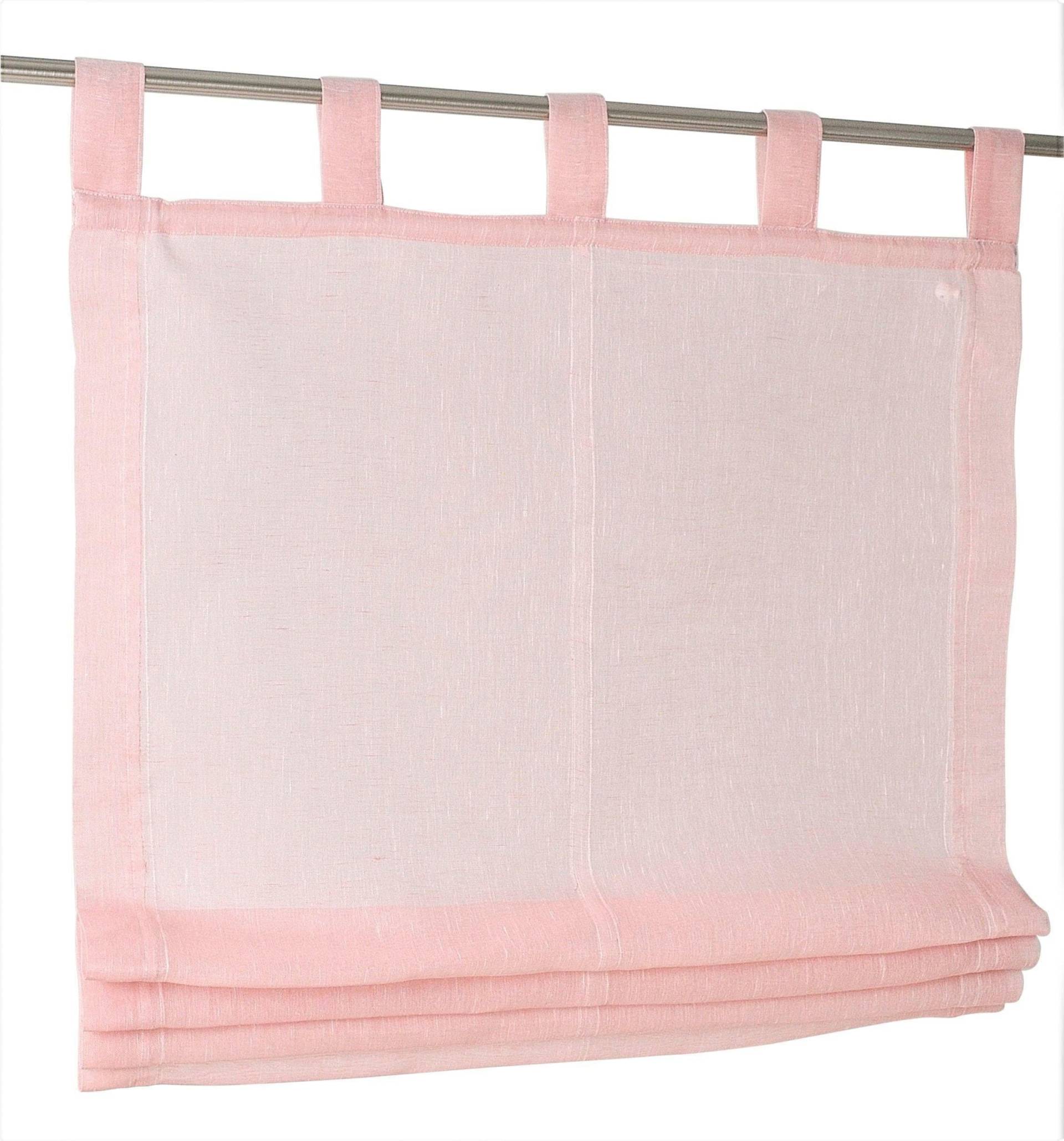 Kutti Raffrollo »Brondby«, mit Schlaufen, freihängend, halbtransparent, Polyester, Schlaufen Kutti Raffrollo »Brondby«, mit Schlaufen, freihängend, halbtransparent, Polyester, Schlaufen von Kutti