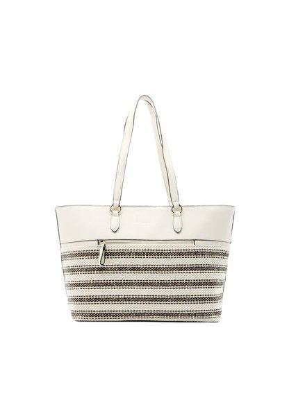 Cremor Tote Handtasche Damen Beige ONE SIZE von Kuvè