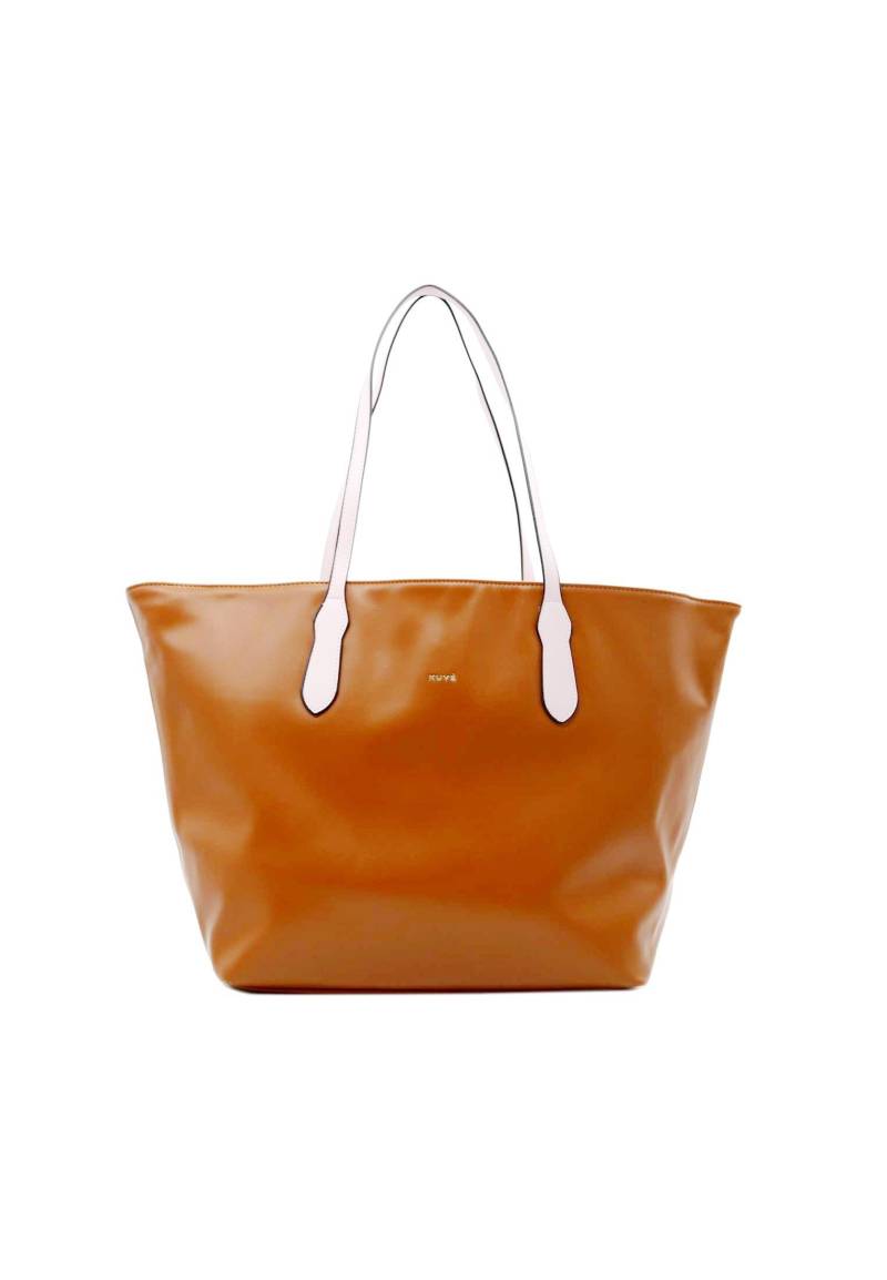 Citron Tote Handtasche Damen Braun Medium ONE SIZE von Kuvè