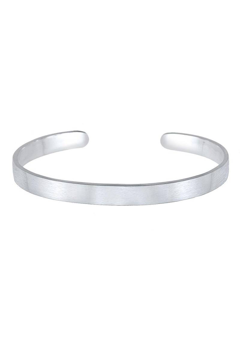 Armband Basic Armreif Bangle Matt Damen Silber 19cm von Kuzzoi