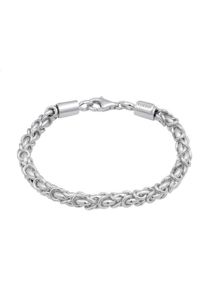 Armband Königskette Klassik 925 Silber Damen Silber 19cm von Kuzzoi