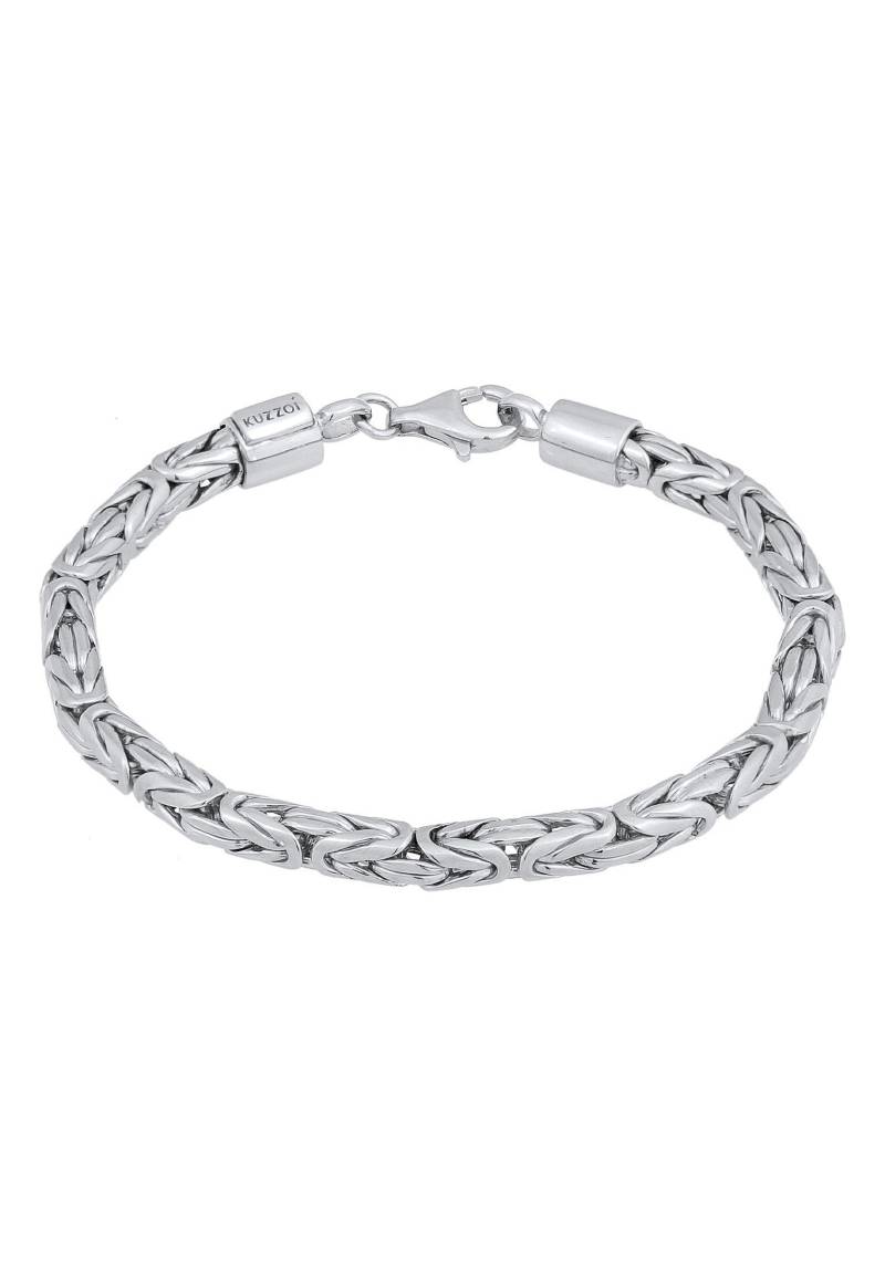 Armband Königskette Rund 925 Silber Damen Silber 23cm von Kuzzoi