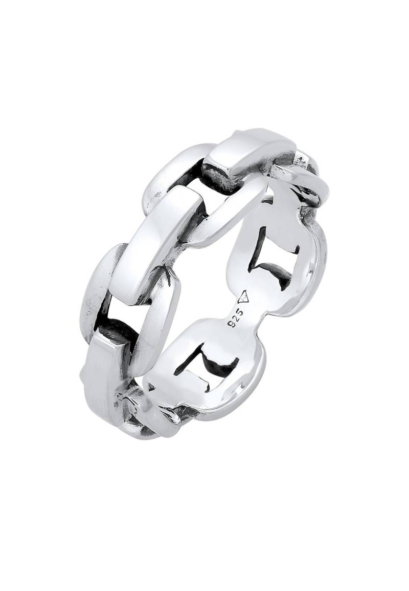 Ring Anker Kettenring Trend 925 Silber Damen Silber 60mm von Kuzzoi