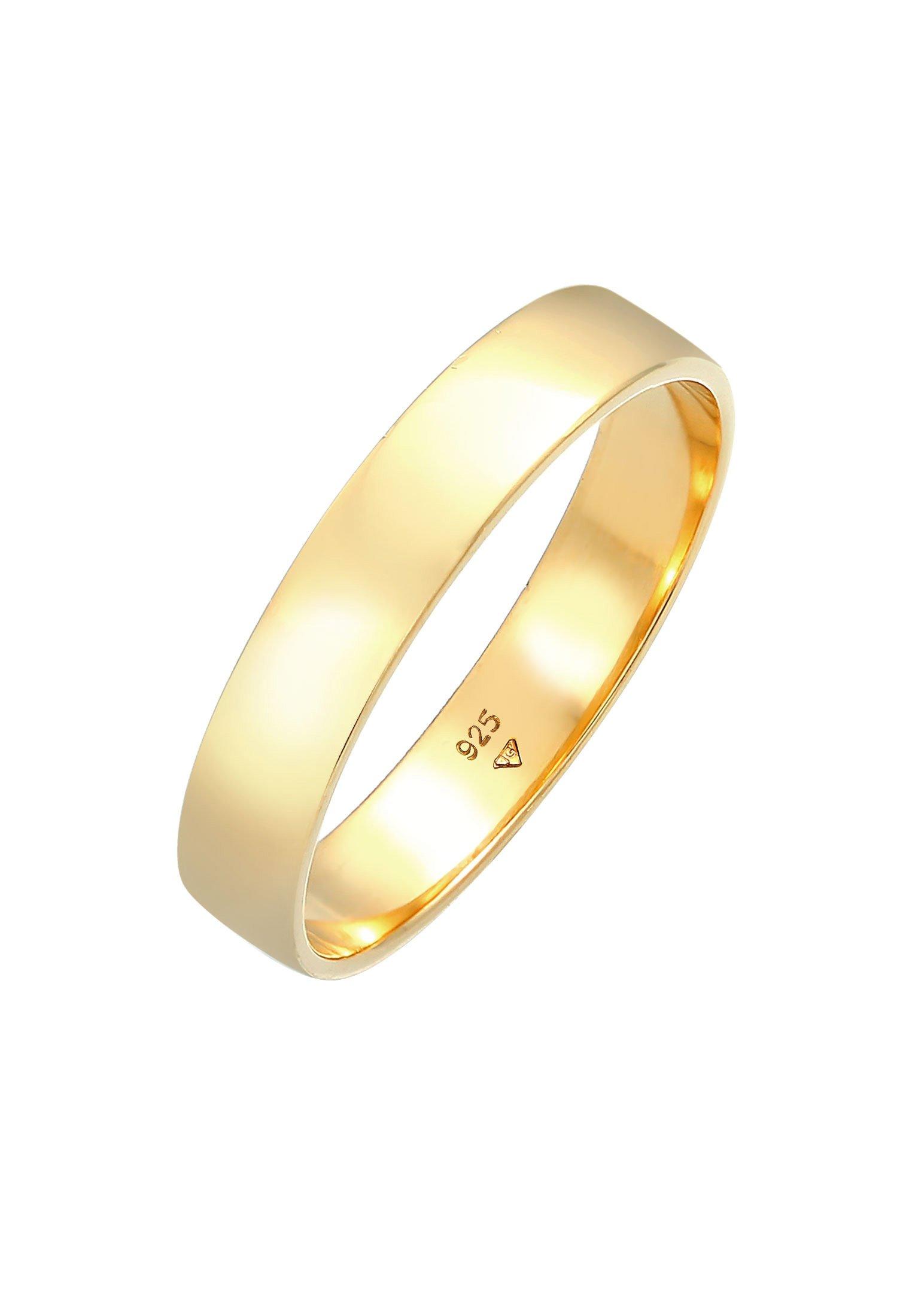 Ring Bandring Ring Damen Gold 64mm von Kuzzoi