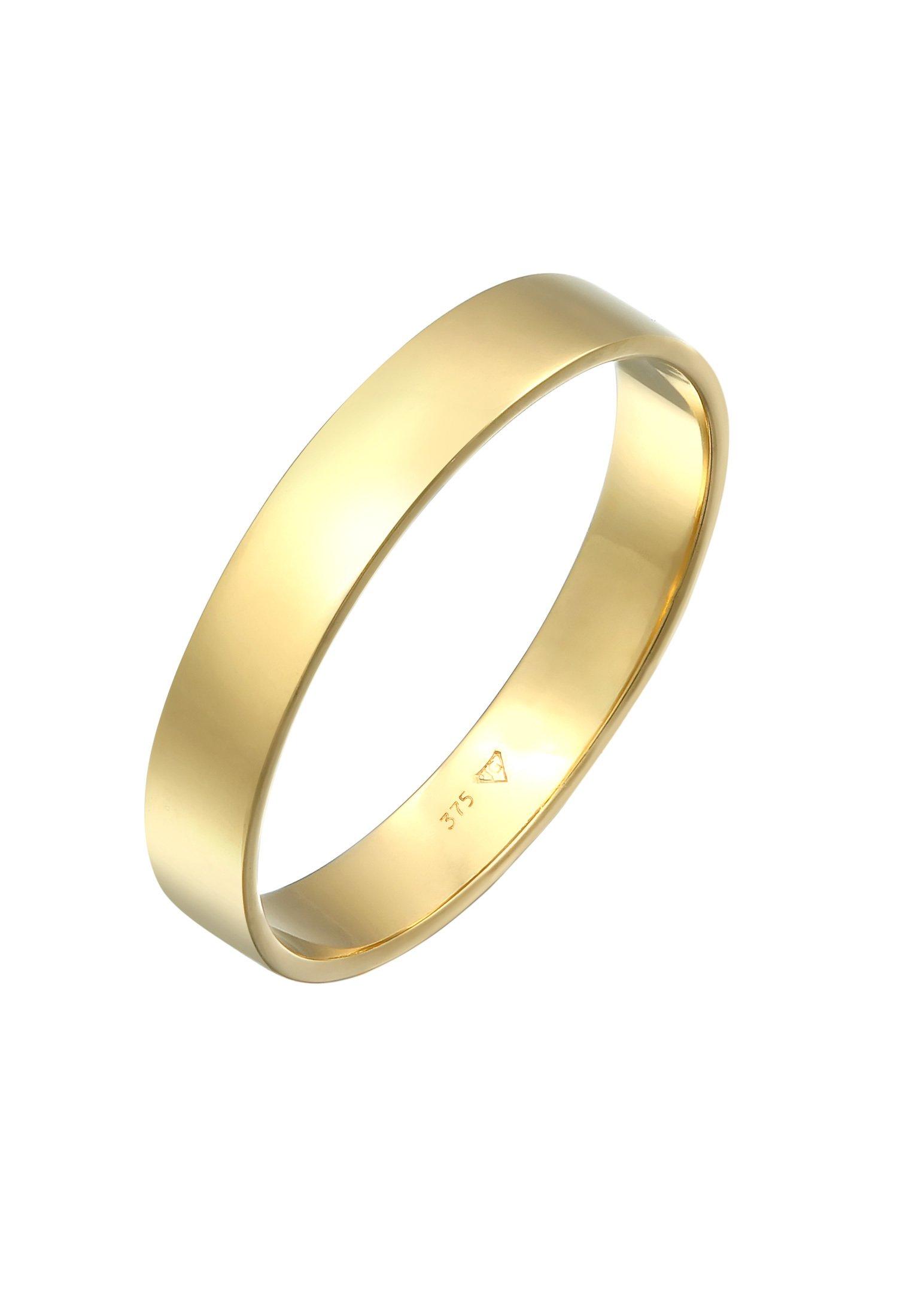 Ring Bandring Ring Freundschaftsring 375 Gelbgold Damen Gold 64mm von Kuzzoi