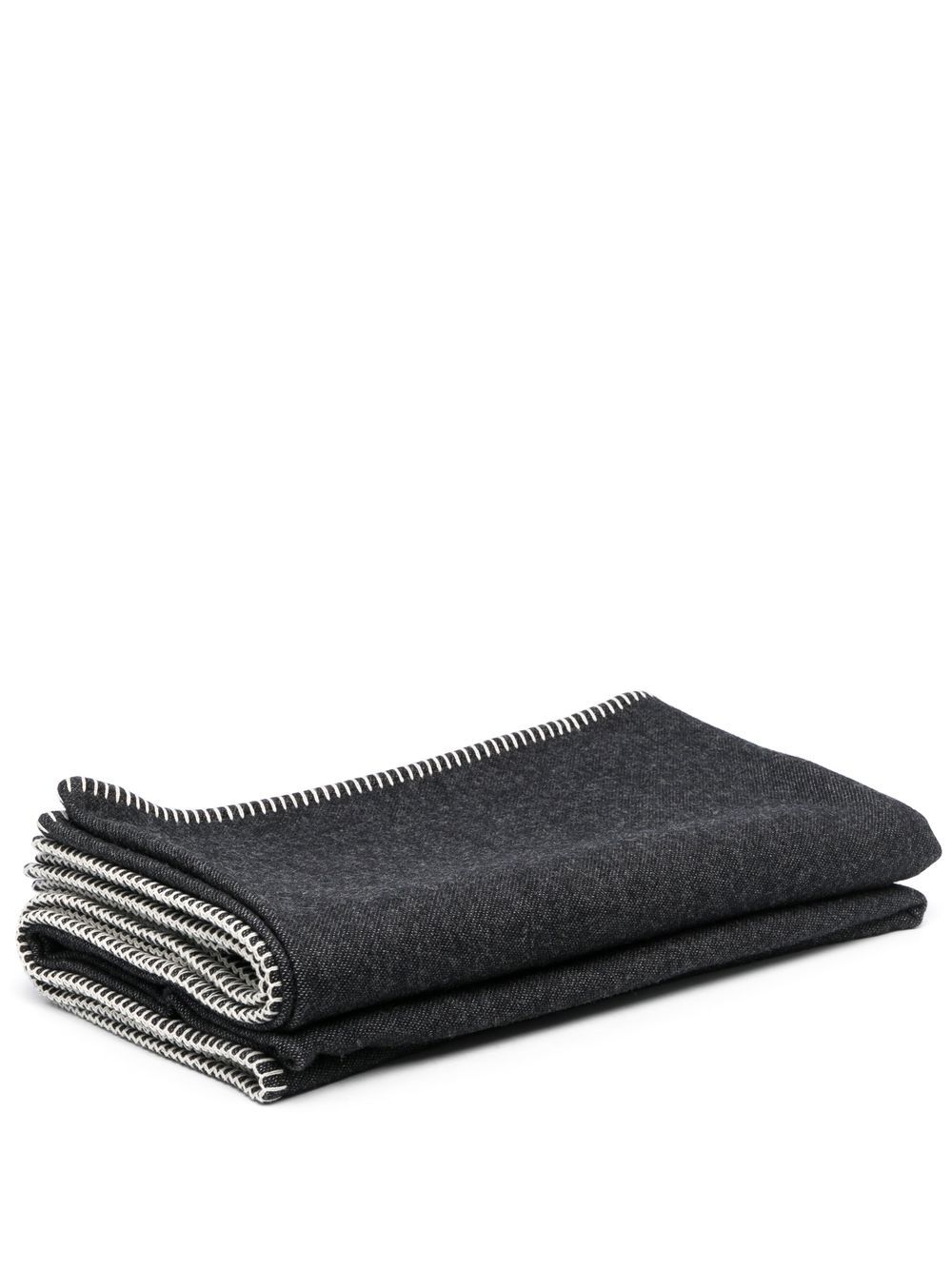 Kvadrat x Raff Simons wool blanket - Grey von Kvadrat