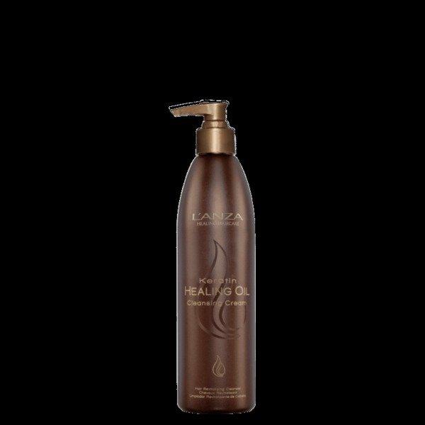 Keratin Healing Oil Cleansing Cream 100ml Damen Braun 100 ml von L'ANZA