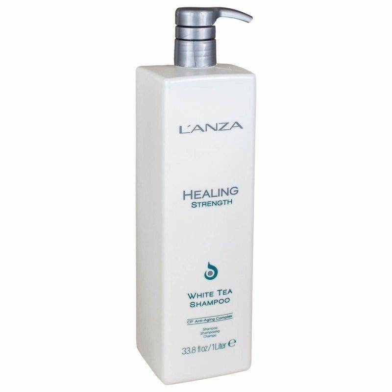 L'anza White Tea Shampoo 1000ml Damen Weiss Bedruckt ONE SIZE von L'ANZA