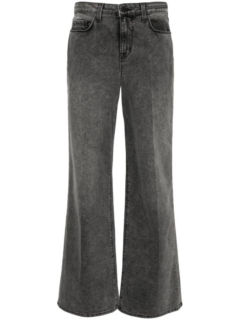 L'Agence Alicent high-rise wide-leg jeans - Grey von L'Agence