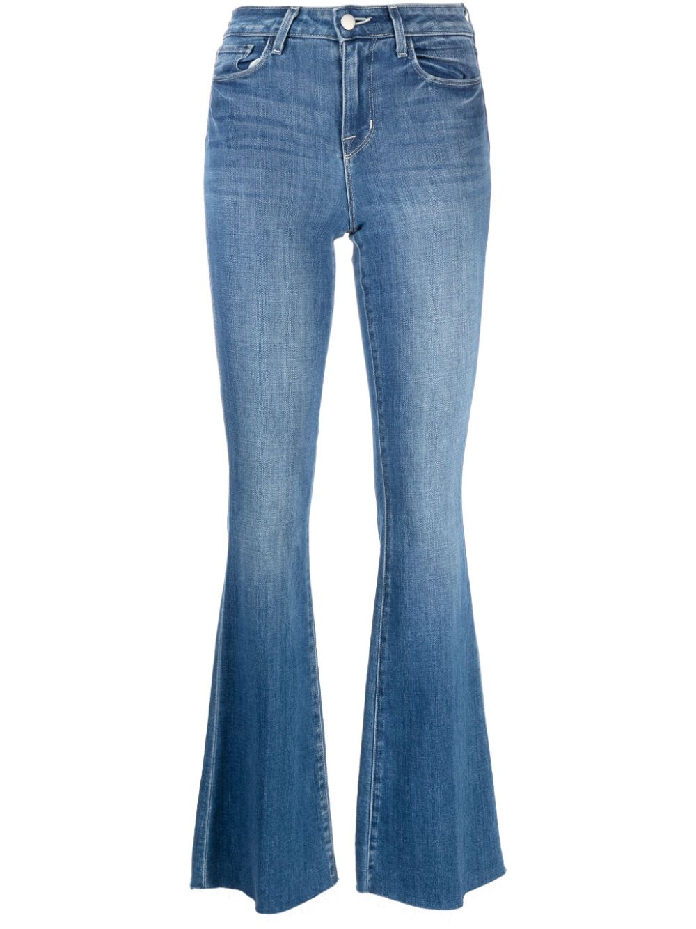 L'Agence high-rise flared jeans - Blue von L'Agence