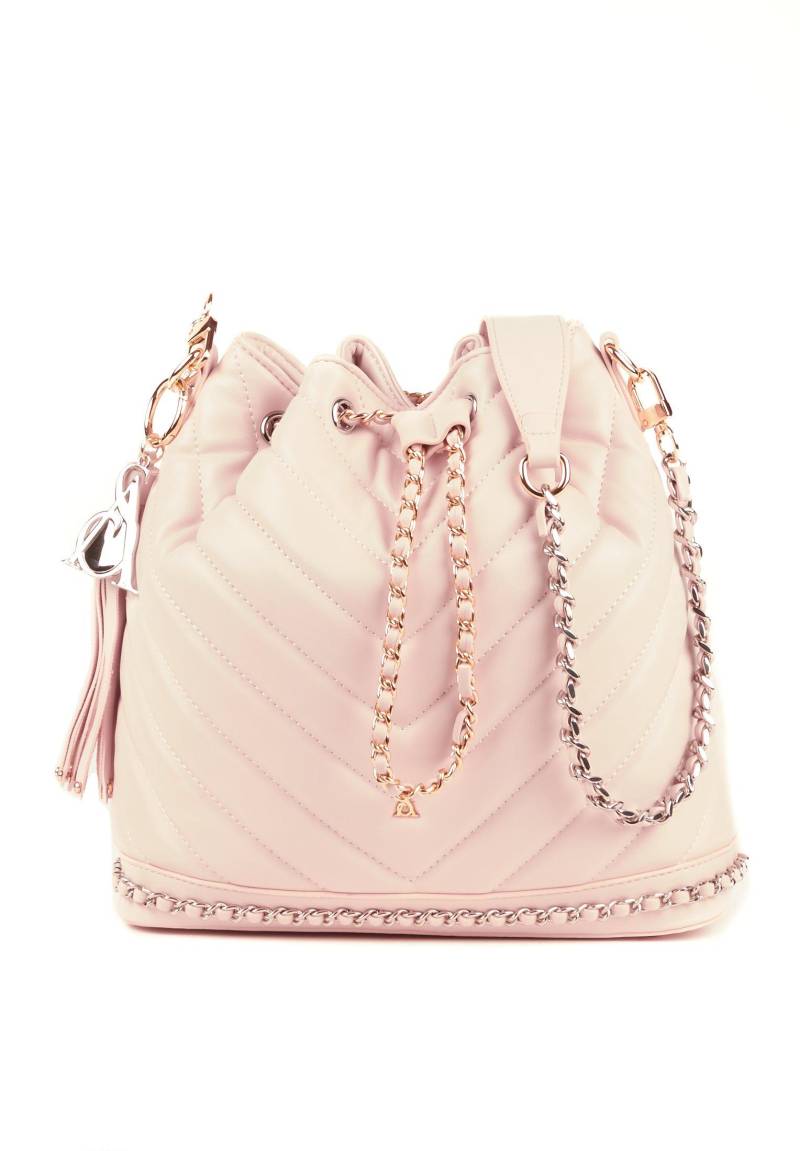 Beuteltasche Clay Damen Rosa ONE SIZE von L'Atelier Du Sac