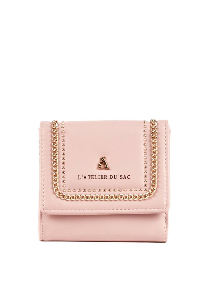 Brieftasche Jackie Damen Rosa ONE SIZE von L'Atelier Du Sac