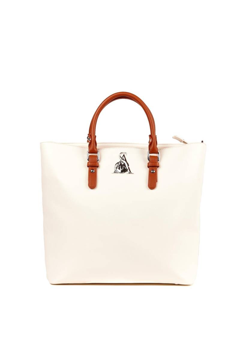 Shopper Tasche Brenda Damen Weiss ONE SIZE von L'Atelier Du Sac