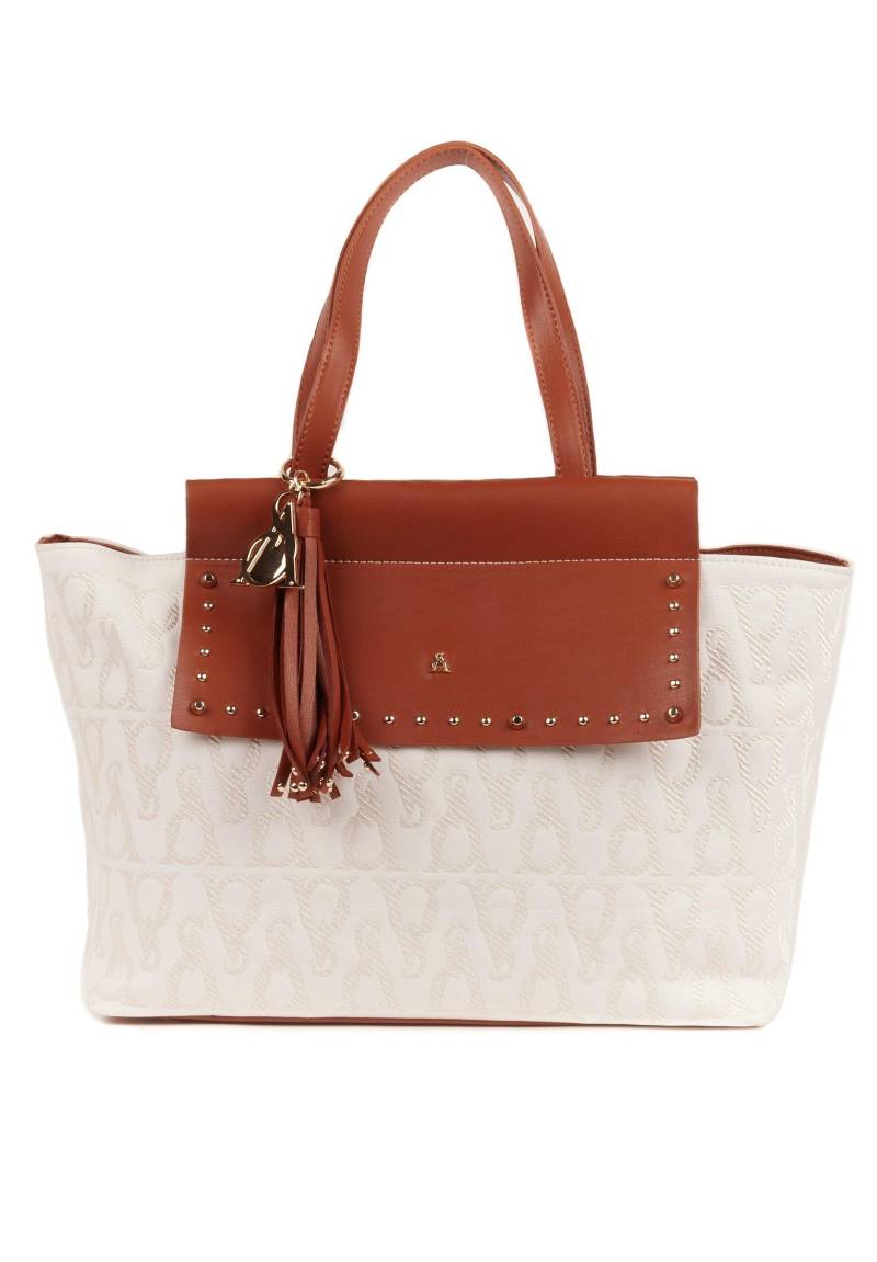 Shopper Tasche Shauna Damen Kühles Braun ONE SIZE von L'Atelier Du Sac