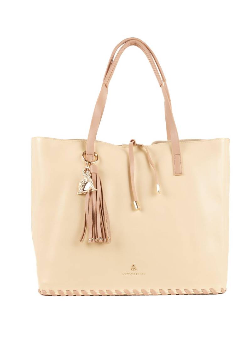 Shopper Tasche Skyler Damen Erdbraun ONE SIZE von L'Atelier Du Sac