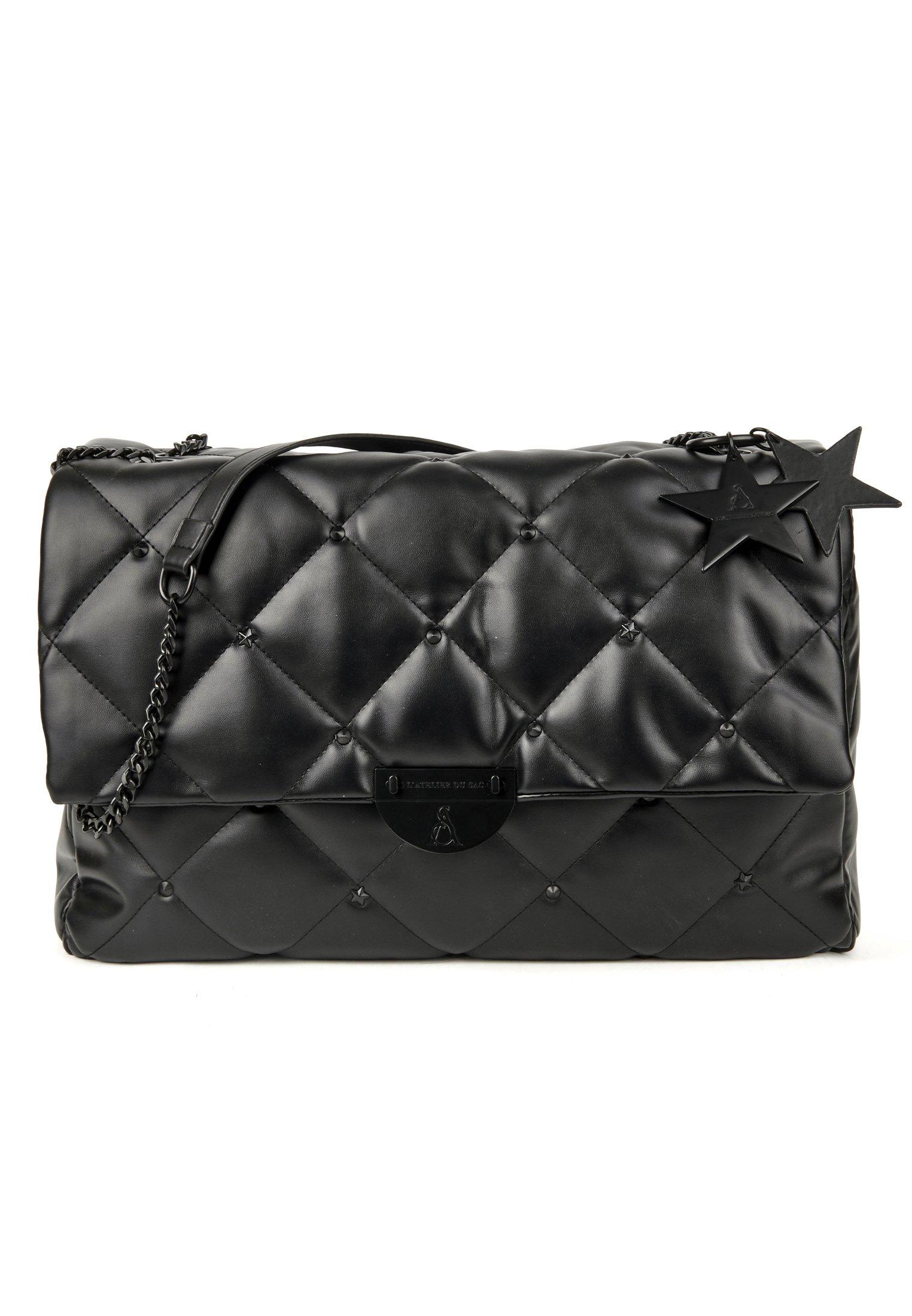 Umhängetasche Rebel Damen Schwarz ONE SIZE von L'Atelier Du Sac