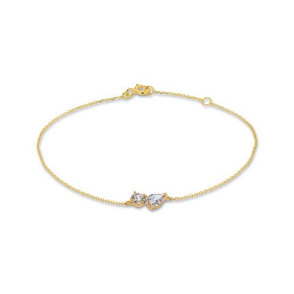 Armband Damen Gelbgold 18cm von L' Atelier Gold 18 Karat by Manor