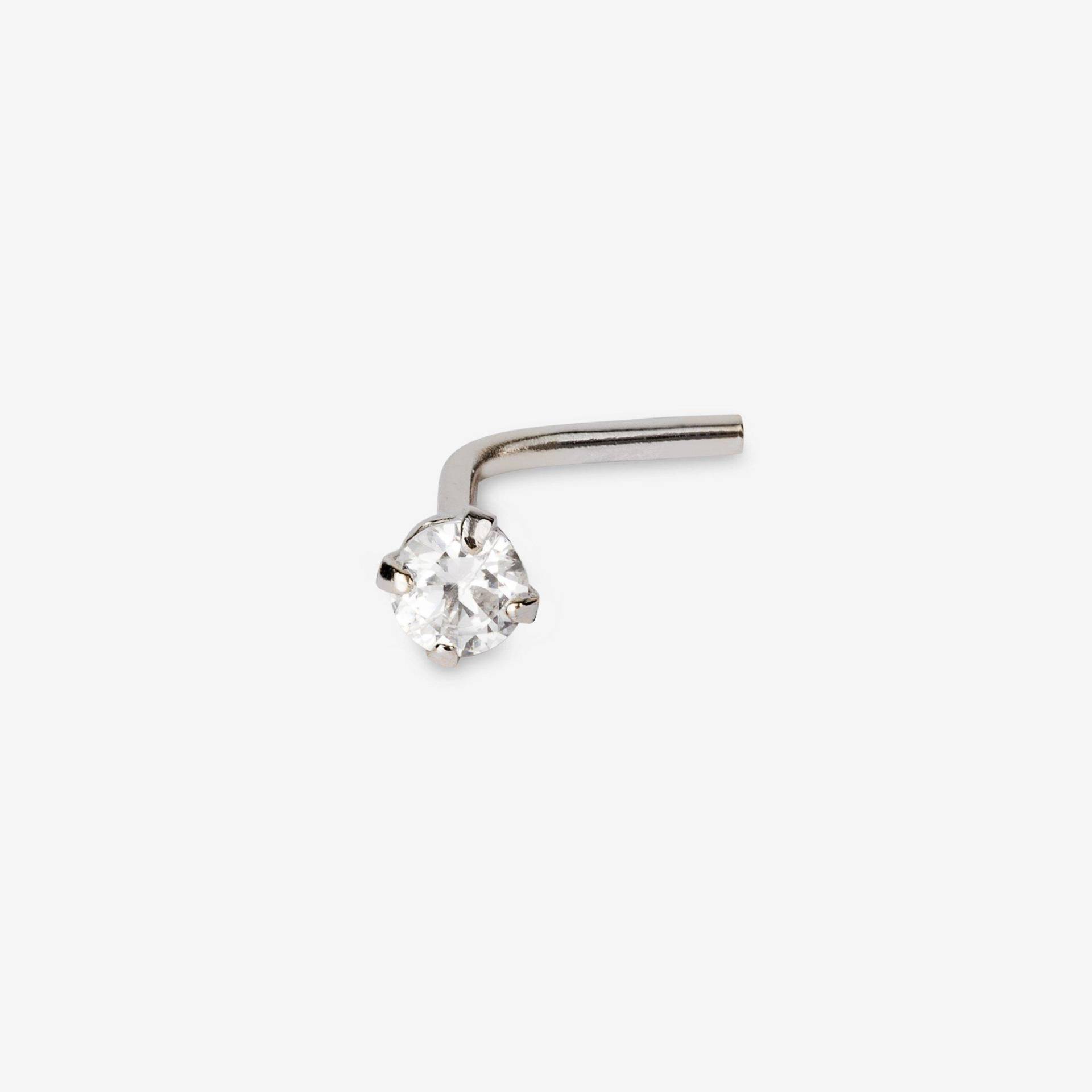 Nasenpiercing Damen Weissgold von L' Atelier Gold 18 Karat by Manor