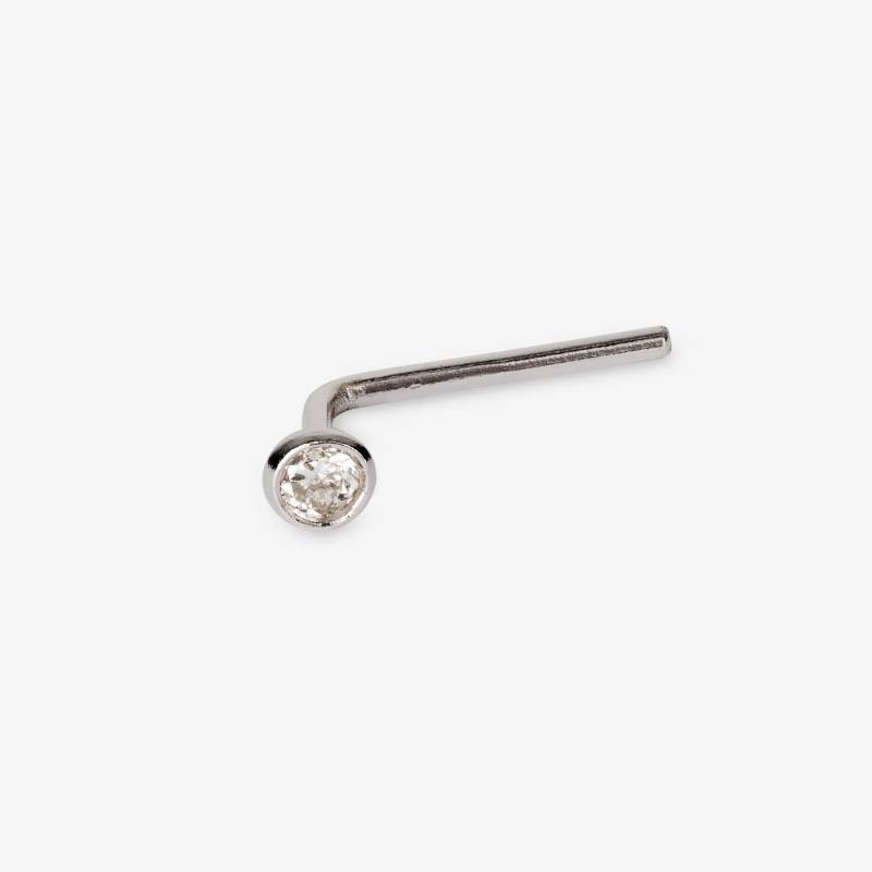 Nasenpiercing Damen Weissgold von L' Atelier Gold 18 Karat by Manor